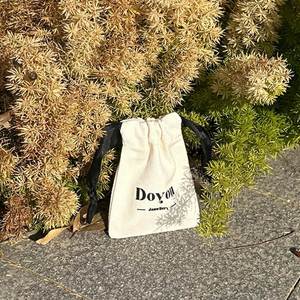 Factory Cheap Price Small Cotton Canvas <b>Drawstring</b> Bag Customized 100% Organic Cotton Storage <b>Pouch</b> - Product Image 4