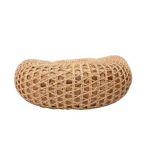 Borsa Bimba e Borsa Uber Stampata con Pompon in Rafia Crotech Boho Mini Lusso Sissi Fiedle Clutch in Legno Resort <span class=keywords><strong>Se</strong></span> - Product Image 3