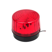 12V/24V/220V alarma de seguridad estroboscópica LED luz intermitente alarma impermeable señal lámpara de advertencia