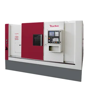 HTB850A 800mm Max Swing Over Bed Metal Machining Horizontal Turret Type CNC Slant Bed Lathe Machine