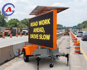 Remorque à panneau d'affichage <span class=keywords><strong>variable</strong></span> Chine 2025 – Écran LED basse consommation, résistant aux intempéries, homologué MUTCD, indice IP65, meilleur prix - Product Image 5