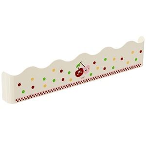 Kitchen Sink Splash Guard Milky White Plastic Waterproof Partition Strip For Countertop Edge Protection - Product Image 5