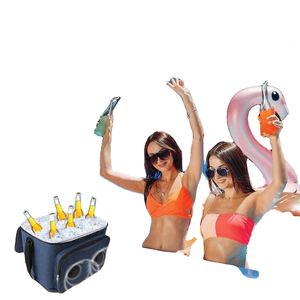 Bolsa Térmica Casual con Logotipo Personalizado 2024, Altavoz Bluetooth Inalámbrico y Portátil, con Compartimento para Hielo, Capacidad para 12 Latas y Botellas - Product Image 4