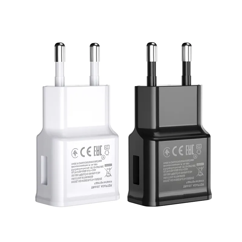 For Samsung Mobile Phone Original Fast Charging Charger 5v 2a EU Plug Travel Adapter Wall Fast Charger