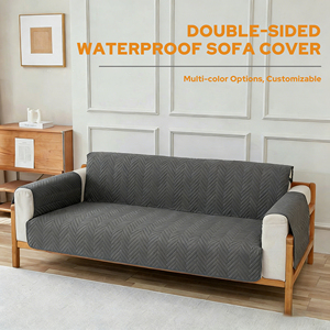Funda Protectora para <span class=keywords><strong>Sofá</strong></span>, Moderna, Sólida, Impermeable, Antiarañazos, Reversible, Lavable, Extraíble, Resistente a <span class=keywords><strong>Mascotas</strong></span>, Elástica, Textil para el Hogar - Product Image 1