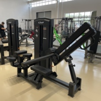 Machine de musculation professionnelle à double action pour extensions et flexions des jambes, équipement d'entraînement du bas du corps pour centre de fitness commercial