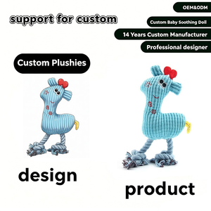 Morbido Peluche a Forma di Cervo in Corduroy, Compagno di Sonno per Neonati, Giocattolo Calmante Imbottito in Cotone PP per Neonati e Bambini - Product Image 1
