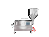 Machine de remplissage semi-automatique électrique à rotor/lobe à haute viscosité pour huile alimentaire et boissons