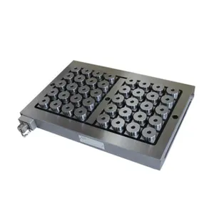 Mạnh Mẽ Vuông Điều Khiển Điện Tử Từ Tính Vĩnh Viễn Chuck CNC Trung Tâm Gia Công Nam Châm Vĩnh Cửu Sucking Disc