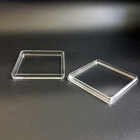 Capsules pour pièces de monnaie, aigle argent américain de haute qualité, 2x2, avec serrure instantanée