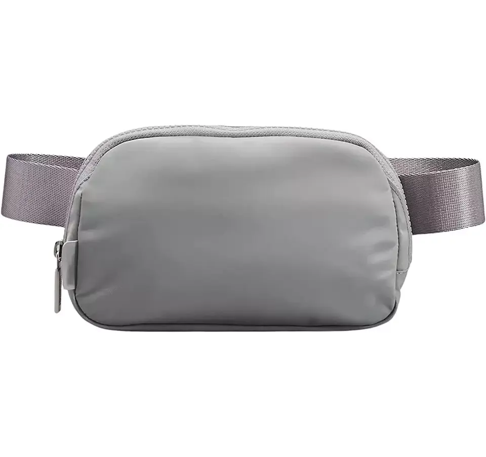 Özel Unisex Mini egzersiz koşu kemeri çanta ile ayarlanabilir askı küçük bel çantası