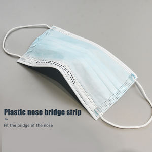 Masque facial médical respirant et doux à 3 couches Fabricant de masque facial chirurgical ou civil - Product Image 4