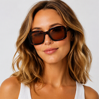 Lunettes de soleil professionnelles classiques à motif léopard, monture épaisse, légères, confortables, pour les voyages, la plage, le quotidien, unisexes