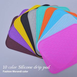 Kitchen Sink Silicone Handle <b>Protector</b> Splash Countertop Guard Draining <b>Pad</b> Behind Faucet Large Water Drip Catcher Tray Mat - Product Image 5