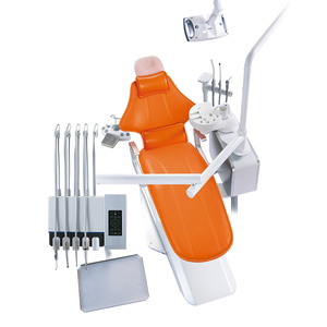 Fauteuil <span class=keywords><strong>dentaire</strong></span> de luxe <span class=keywords><strong>haut</strong></span> de gamme SAFETY, ensemble <span class=keywords><strong>complet</strong></span> avec chariot et écran intégré - Product Image 3