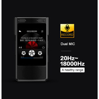 Benjie-reproductor mp3 con pantalla táctil, alta calidad, con altavoz
