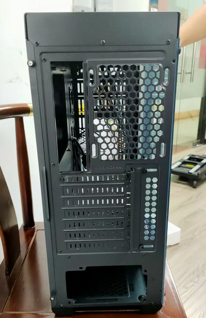 Case Desktop Computer Games Full Side Transparent Gaming case Pc Computer Gaming Casing with Fans