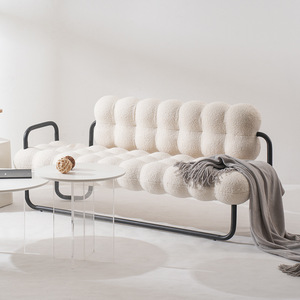 Silla de Espera Moderna con Estructura Metálica, Asiento de Salón con Detalles Decorativos para Sala de Estar, Recepción de Hotel - Product Image 1
