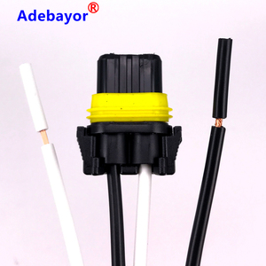 9005 9006รถด้านหน้าหมอกโคมไฟสาย HB3 HB4หลอด<span class=keywords><strong>ไฟ</strong></span> Led ผู้ถือขั้วต่ออะแดปเตอร์ไฟหน้าสาย - Product Image 2