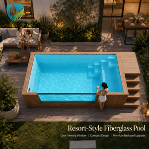 <span class=keywords><strong>Piscine</strong></span> en fibre <span class=keywords><strong>de</strong></span> verre avec paroi en verre, <span class=keywords><strong>piscine</strong></span> préfabriquée, piscines préfabriquées à vendre, prix <span class=keywords><strong>de</strong></span> gros - Product Image 1
