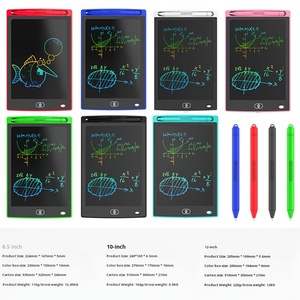 Tablette d'écriture LCD colorée 8.5 \ "ardoise numérique de tableau magique électronique pour les enfants unisexes âgés de 5 à 7 ans <span class=keywords><strong>peinture</strong></span> de tableau magique - Product Image 2