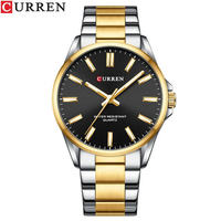 CURREN 9090 Modische Paaruhren für Männer und Frauen, Luxuriöse Quarz-Armbanduhr, Wasserdicht