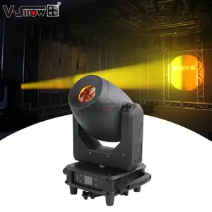 Holofote led v-show 150w, luz de palco led s718 eif, feixe de ponto, luz de palco com ângulos duplos, gobo