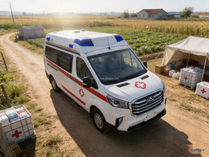 <span class=keywords><strong>Ambulance</strong></span> municipale personnalisée avec équipement de soins intensifs avancés et transmission automatique pour les services médicaux d'urgence urbains - Product Image 6