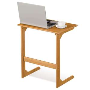 Có Thể Tháo Rời Có Thể Gập Lại Tre Tự Nhiên Bên Cà Phê Sofa Ghế Cánh Tay Khay Máy Tính Bảng Cho Phòng Khách - Product Image 1