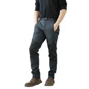 Comprar Pantalones de senderismo para hombre Pantalones impermeables a  prueba de viento Polar térmico Invierno al aire libre