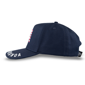 Gorra de Béisbol TCAP Personalizada en China, de 5 Paneles, con Bordado Plano, de Tela de Algodón Ajustable - Product Image 4