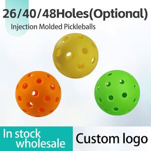 Paquete de 4 Pelotas de Pickleball Aprobadas por la USAPA, Equipo Deportivo para Interiores/Exteriores, Regalo para Amantes del Pickleball, Pelotas de 26 y 40 Hoyos - Product Image 4