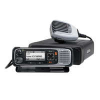 Radios Móviles IDAS IC-F5400D IC-F6400D VHF/UHF Digitales/Analógicos, Radio Bidireccional Profesional de 50W/45W