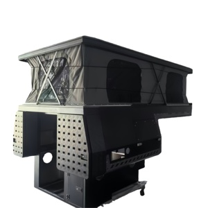 Camper pour camionnette avec toilettes, grands campers économiques, boîte de camping, auvent, pliage, 4x4, pick-up - Product Image 1