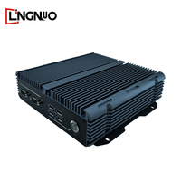 2025 vendeur chaud J6412 Intel Mini PC petit ordinateur industriel 6USB 2COM Port 1 to HDD 16GB Linux OS 512GB HDD pour les entreprises WiFi