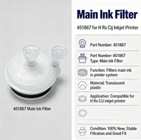 Filtre à encre principal 451867 pour imprimante jet d'encre H Rx Cij, pièce de rechange compatible pour H