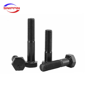 Trung quốc sản xuất giá bán buôn cấp 8.8 <span class=keywords><strong>Bolt</strong></span> din931 Metric thép carbon Oxit Đen <span class=keywords><strong>Hex</strong></span> <span class=keywords><strong>Bolt</strong></span> M10 M12 M14 - Product Image 3