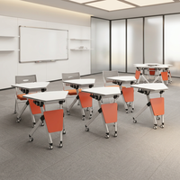 Chaise de bureau pour vente directe, chaise rembourrée empilable en plastique pour formation et conférence, chaise visiteur à base de traîneau pour salle de réunion
