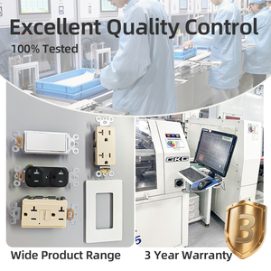 Chúng tôi Chứng Khoán gfci 15 AMP 20 AMP tự kiểm tra TR điện hiện đại điện tường Outlet <span class=keywords><strong>ul</strong></span> & CUL hiện đại điện tường ổ cắm gfci receptacle - Product Image 3