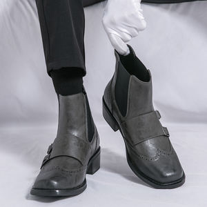 3033 chaussures pour hommes de bonne qualité <span class=keywords><strong>bottines</strong></span> talons blocs bas bottes <span class=keywords><strong>chelsea</strong></span> - Product Image 6