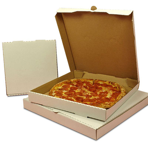 Cajas de Pizza Rectangulares Personalizadas al por Mayor, Impresas con Logotipo, Ecológicas, de Kraft, para Entrega de Alimentos, para Uso en Restaurantes - Product Image 2