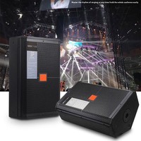 Enceinte de sonorisation passive professionnelle portable de 12, 15, 18 pouces pour DJ, scène, performance extérieure, studio, avec subwoofer et woofer
