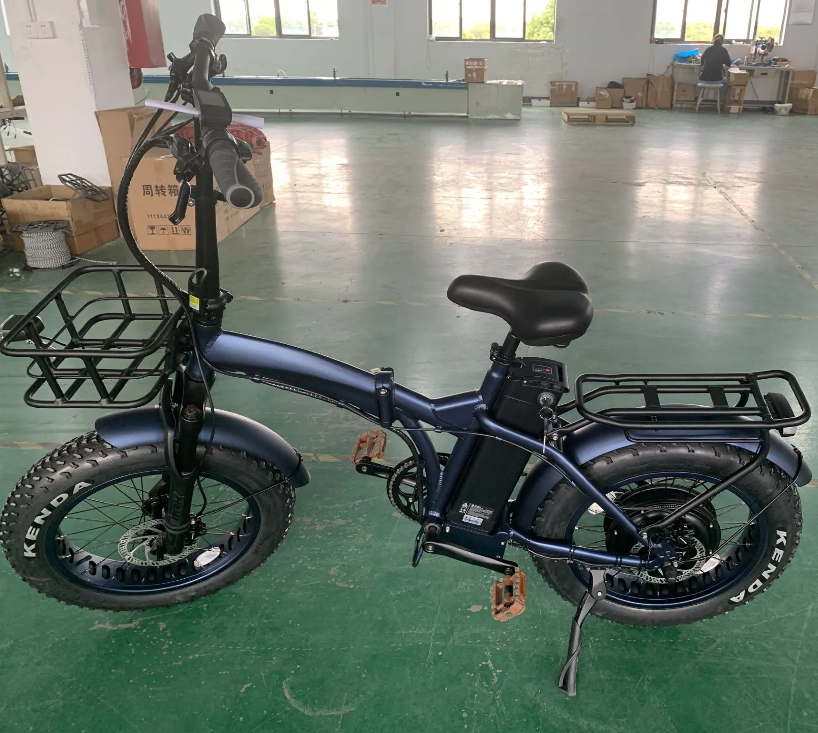 Trottinette électrique pliable 1000w, 20 pouces, e-bike, grosse roue, meilleure vente