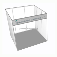 Stand d'exposition en aluminium avec design personnalisé pour salons et expositions