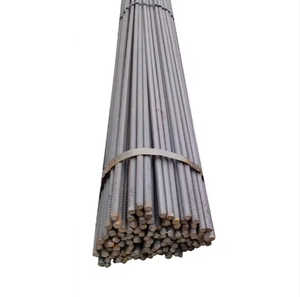 เหล็กเส้นเสริมคอนกรีตขนาด 8 มม. 10 มม. 12 มม. Hrb400/500 14 มม. Astm 615 สำหรับงานก่อสร้าง - Product Image 1