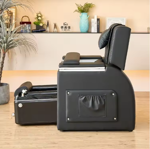 Sillón de Pedicura Eléctrico Reclinable para Salón de Belleza Moderno AY, Spa para Pies y Manicura con Masaje - Product Image 6
