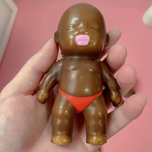Nueva Muñeca Natasha, Muñeca Negra Fea de Internet, Juguete para Aliviar el Estrés de Rebote Lento, Natasha - Product Image 3