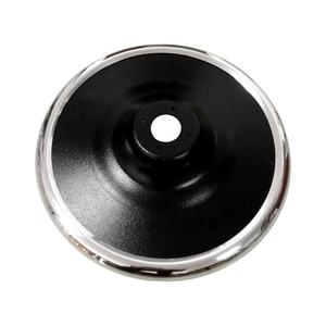 Chaise de salon de coiffure en métal lourd au design moderne, peinture noire, style américain, base ronde haut de gamme - Product Image 2