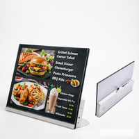 Layar Digital Signage LCD 23,8 Inci Full HD Android Menu Screen Non Touch Monitor Iklan Meja untuk Restoran