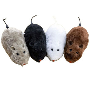 Joying <b>Plush</b> Clockwork Mouse Teasing Cat Chain Mouse <b>Toy</b> Can Run Mouse Teasing Cat Self Fun Cat <b>Toy</b> - Product Image 1